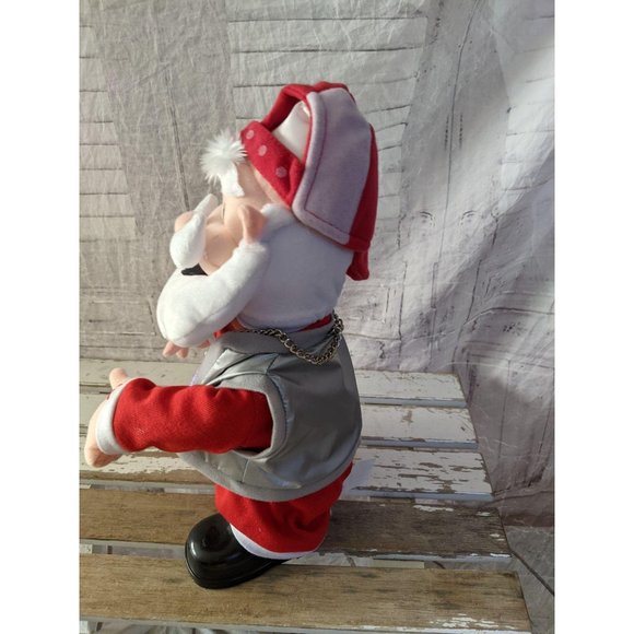 Gemmy Santa rapper getting jiggy with it animated - Picture 3 of 8
